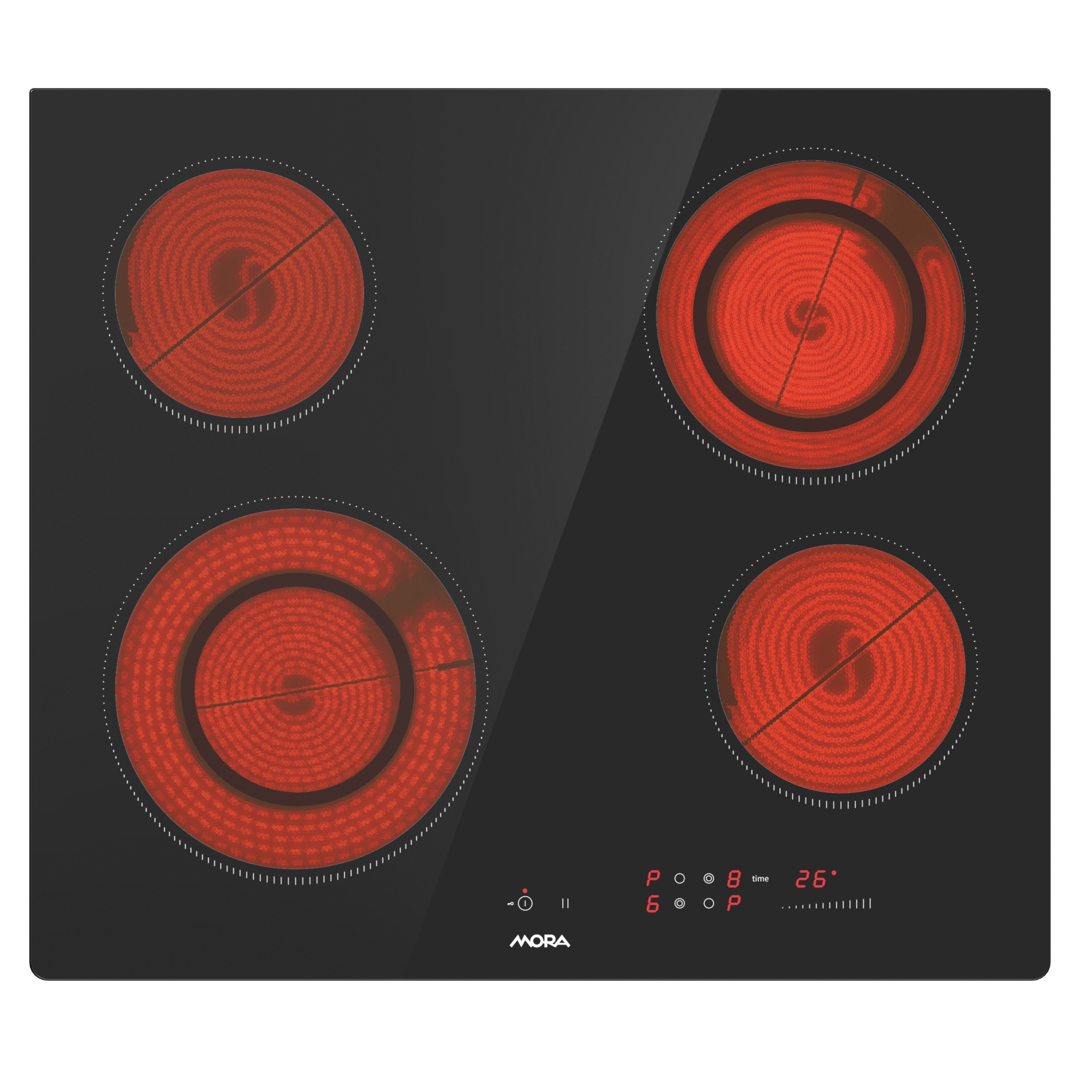 Sklokeramická varná deska MORA VDSS654FF